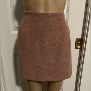 Acne studios blush kyte hairy A/W 2015 collection skirt